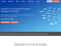 Desktop screenshot for splashid.com