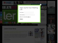 Desktop screenshot for lermagazine.com