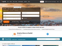 Desktop screenshot for opodo.it