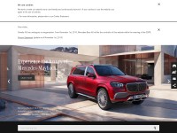 Desktop screenshot for mercedes-benz.com