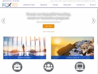 Desktop screenshot for foxworldtravel.com