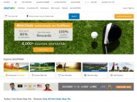 Desktop screenshot for golfnow.com