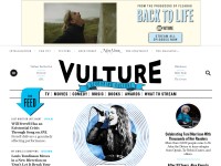 Desktop screenshot for vulture.com