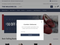 Desktop screenshot for thewalkingcompany.com