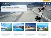 Desktop screenshot for costasur.com