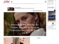 Desktop screenshot for jolie.de