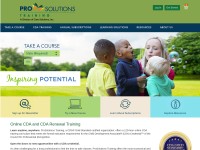 Desktop screenshot for prosolutionstraining.com