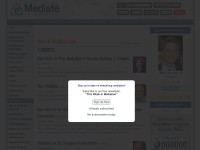 Desktop screenshot for mediate.com