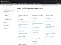 Desktop screenshot for azureml.net