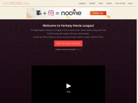 Desktop screenshot for fantasymovieleague.com