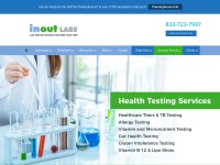 Desktop screenshot for inoutlabs.com