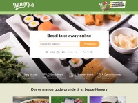 Desktop screenshot for hungry.dk
