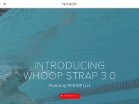 Desktop screenshot for whoop.com