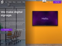 Desktop screenshot for screenly.io