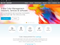 Desktop screenshot for xrite.com