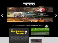 Desktop screenshot for trackmaniaforever.com