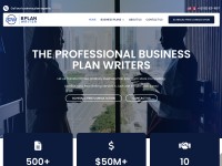 Desktop screenshot for bplanwriter.com