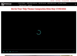 How dagatructiep.org looks like on a tablet such as an iPad.