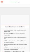 How dailyschoolnews.com.ng looks like on a mobile device such as an iPhone.