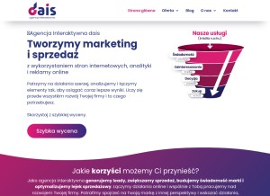 How dais.pl looks like on a tablet such as an iPad.
