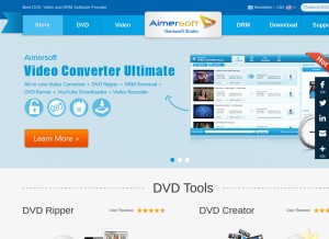 How daniusoft.com looks like on a tablet such as an iPad.