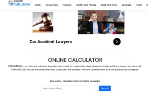 How daprofitclub.com looks like on a tablet such as an iPad.