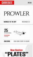 How darebee.com looks like on a mobile device such as an iPhone.