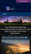 How darksky.org looks like on a mobile device such as an iPhone.