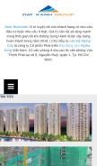 How datxanhvn.vn looks like on a mobile device such as an iPhone.