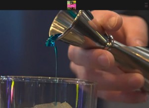 How davinci-bar.com looks like on a tablet such as an iPad.