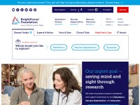 Desktop screenshot for brightfocus.org