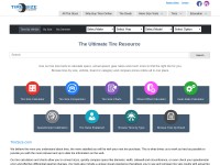 Desktop screenshot for tiresize.com