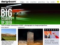 Desktop screenshot for designboom.com