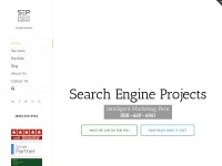 Desktop screenshot for searchengineprojects.com