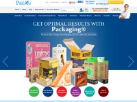 Desktop screenshot for packze.com