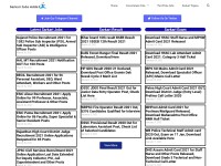 Desktop screenshot for sarkarijobsadda.com