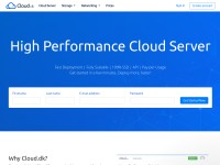 Desktop screenshot for cloud.dk