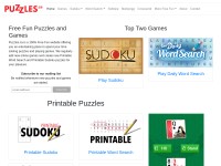 Desktop screenshot for puzzles.ca