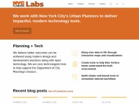 Desktop screenshot for planninglabs.nyc