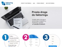 Desktop screenshot for faktoringoferty.pl