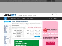 Desktop screenshot for autanet.cz