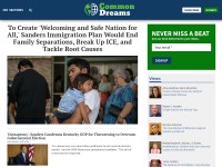 Desktop screenshot for commondreams.org