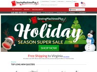 Desktop screenshot for sewingmachinesplus.com