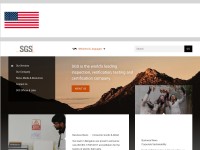 Desktop screenshot for sgs.com