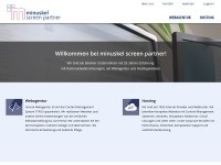 Desktop screenshot for minuskel.de