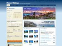 Desktop screenshot for pleasantholidays.com