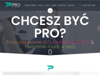 Desktop screenshot for pro-strony.pl