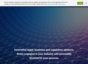 How dbr.com looks like on a tablet such as an iPad.