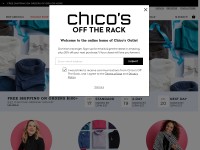 Desktop screenshot for chicosofftherack.com