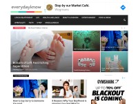 Desktop screenshot for everydayknow.com